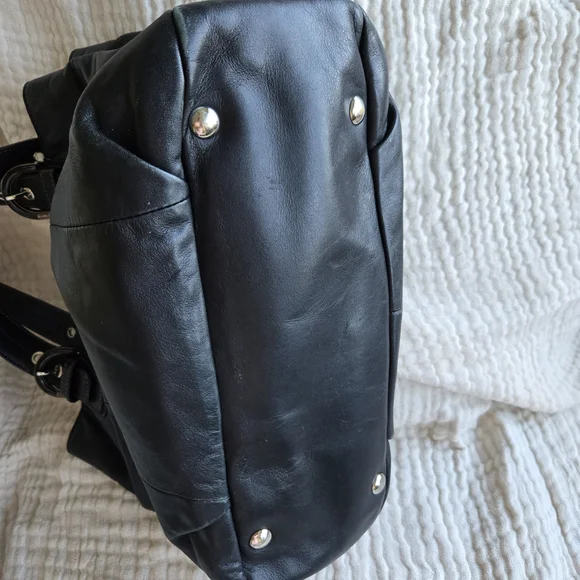 Coach Leather Bag - Black - Picture 4 of 7